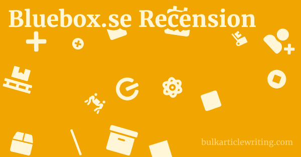Bluebox.se Recension 1 by