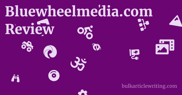 Bluewheelmedia.com Review 1 by
