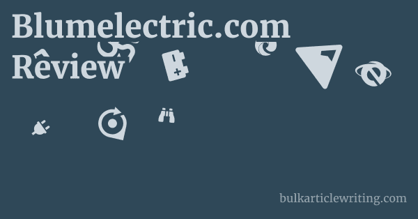 Blumelectric.com Review 1 by