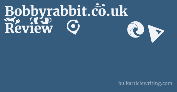 Bobbyrabbit.co.uk Review 1 by