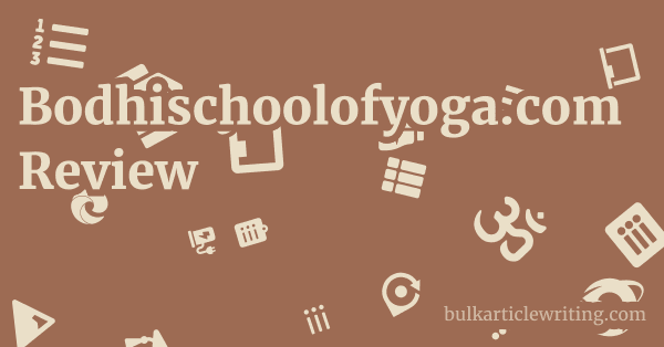 Bodhischoolofyoga.com Review 1 by