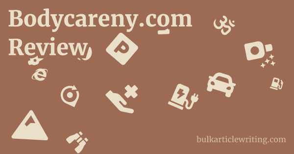 Bodycareny.com Review 1 by Partners