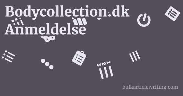 Bodycollection.dk Anmeldelse 1 by Partners