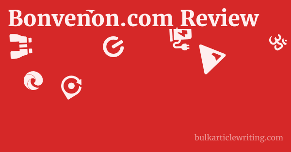 Bonvenon.com Review 1 by Partners