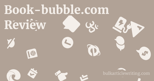 Book-bubble.com Review 1 by