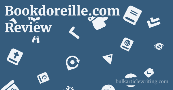 Bookdoreille.com Review 1 by