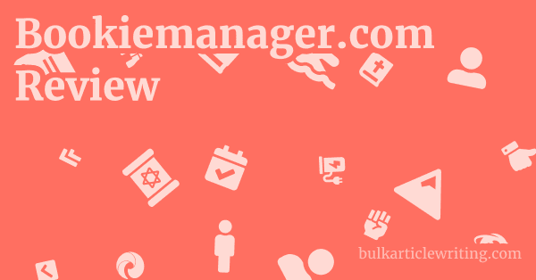 Bookiemanager.com Review 1 by