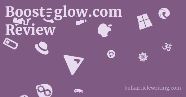 Boost-glow.com Review 1 by