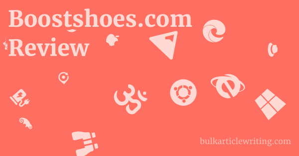 Boostshoes.com Review 1 by