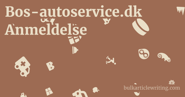 Bos-autoservice.dk Anmeldelse 1 by