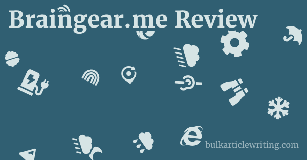 Braingear.me Review 1 by