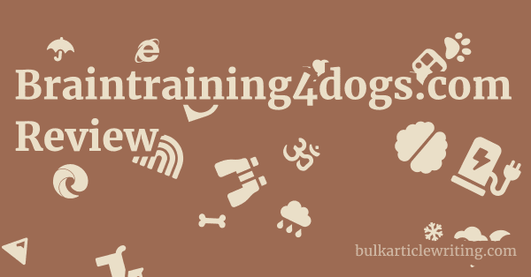 Braintraining4dogs.com Review 1 by