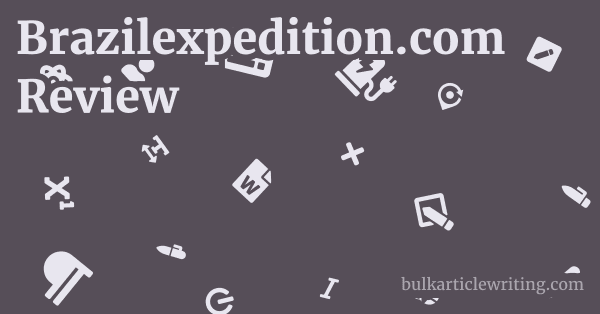 Brazilexpedition.com Review 1 by