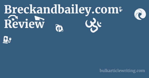 Breckandbailey.com Review 1 by