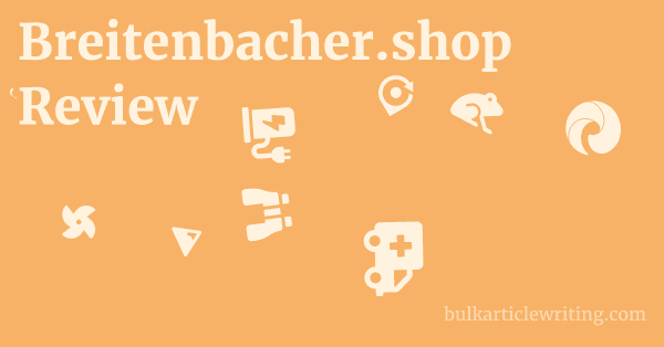 Breitenbacher.shop Review 1 by