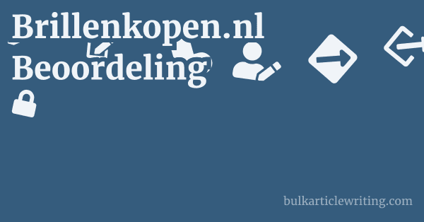 Brillenkopen.nl Beoordeling 1 by