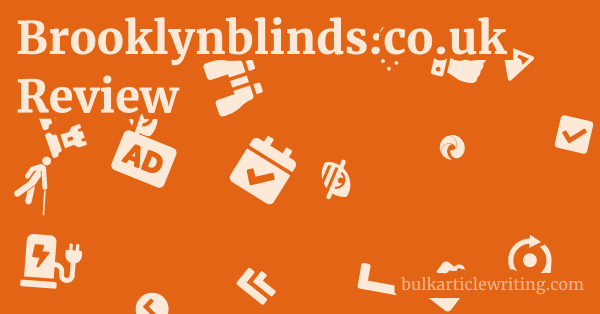 Brooklynblinds.co.uk Review 1 by Partners
