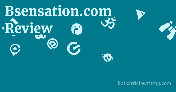 Bsensation.com Review 1 by