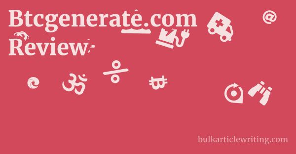 Btcgenerate.com Review 1 by