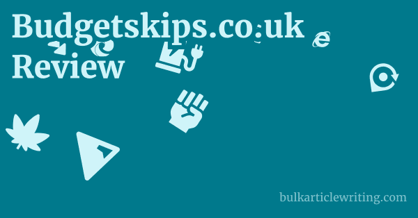 Budgetskips.co.uk Review 1 by