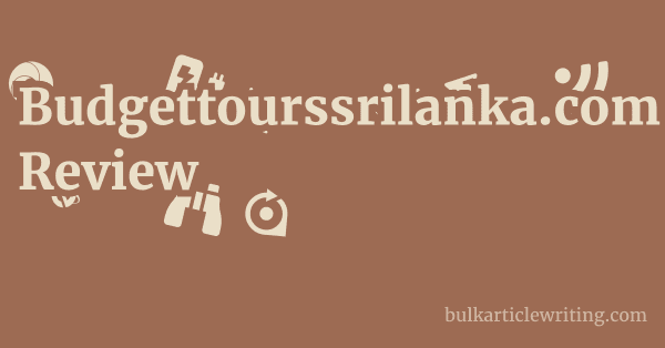 Budgettourssrilanka.com Review 1 by