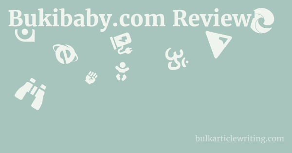 Bukibaby.com Review 1 by