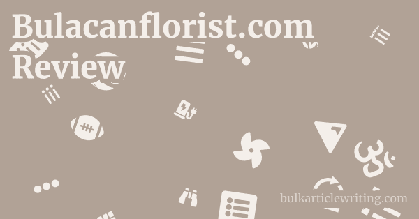 Bulacanflorist.com Review 1 by