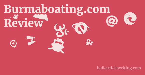 Burmaboating.com Review 1 by