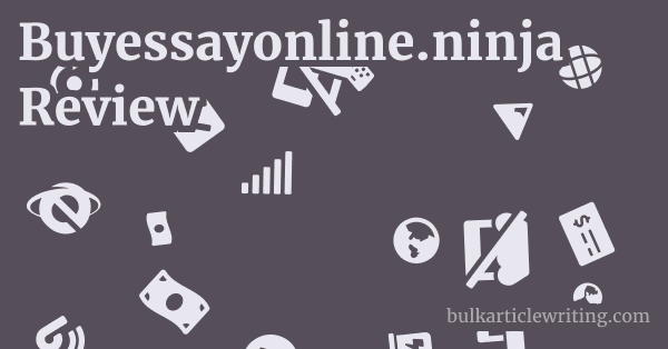 Buyessayonline.ninja Review 1 by