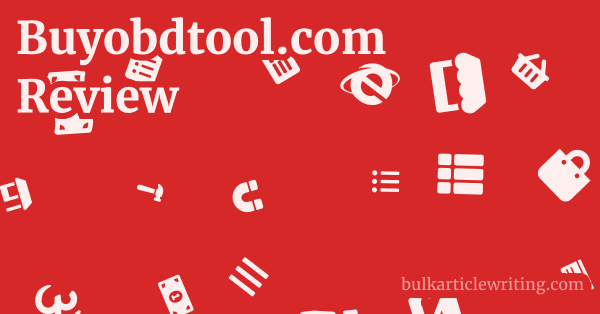 Buyobdtool.com Review 1 by Partners