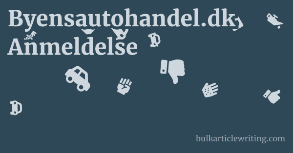 Byensautohandel.dk Anmeldelse 1 by Partners
