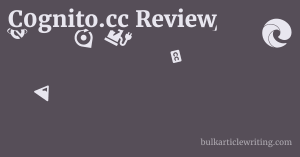 C0gnito.cc Review 1 by