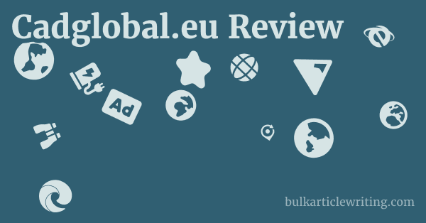 Cadglobal.eu Review 1 by