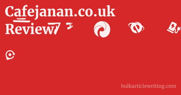Cafejanan.co.uk Review 1 by