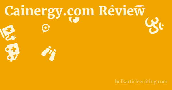 Cainergy.com Review 1 by