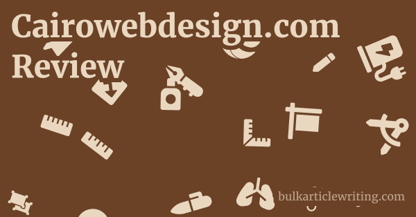 Cairowebdesign.com Review 1 by