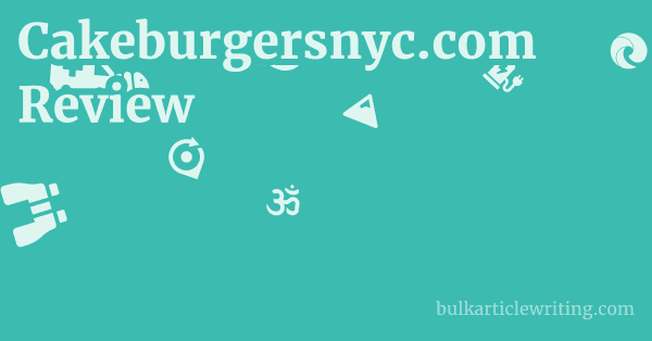 Cakeburgersnyc.com Review 1 by