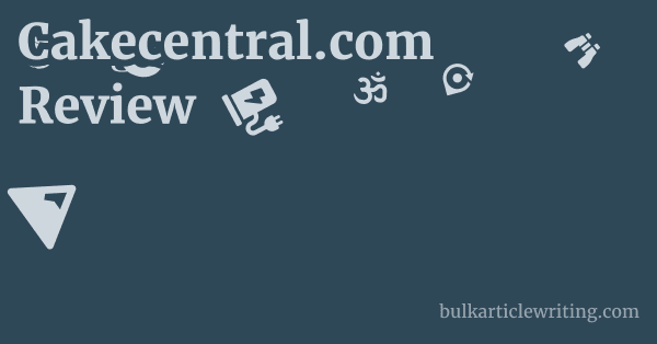 Cakecentral.com Review 1 by