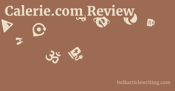 Calerie.com Review 1 by Partners