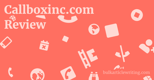 Callboxinc.com Review 1 by