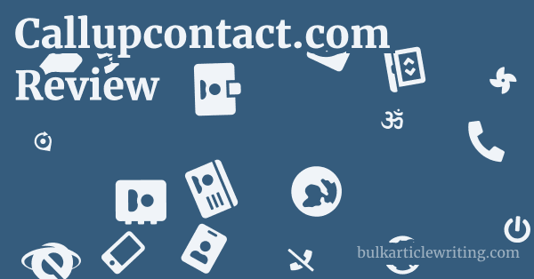 Callupcontact.com Review 1 by