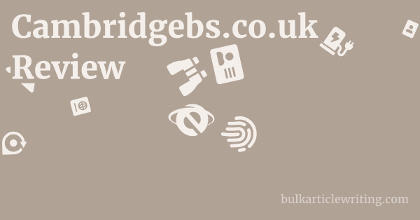 Cambridgebs.co.uk Review 1 by