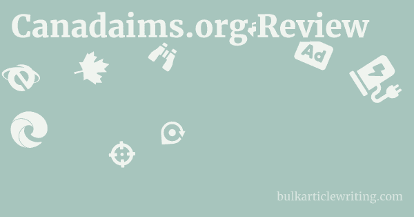 Canadaims.org Review 1 by