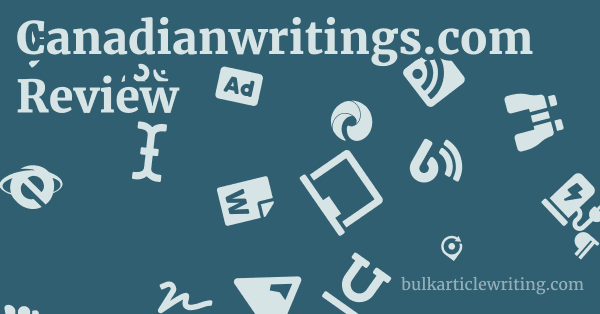 Canadianwritings.com Review 1 by