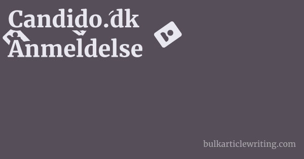 Candido.dk Anmeldelse 1 by