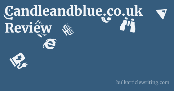 Candleandblue.co.uk Review 1 by