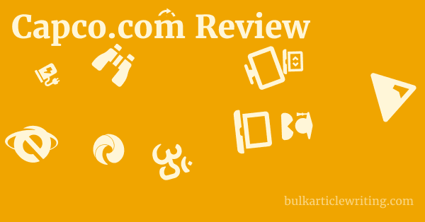 Capco.com Review 1 by