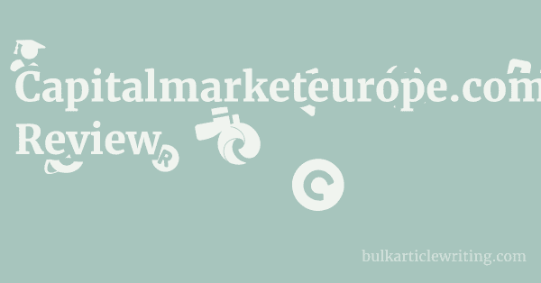 Capitalmarketeurope.com Review 1 by