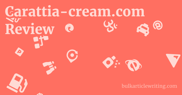 Carattia-cream.com Review 1 by