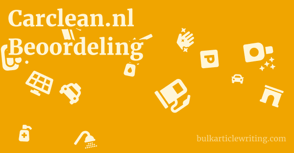 Carclean.nl Beoordeling 1 by